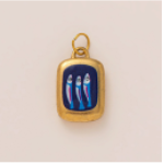 Trio Blue Tuna charm