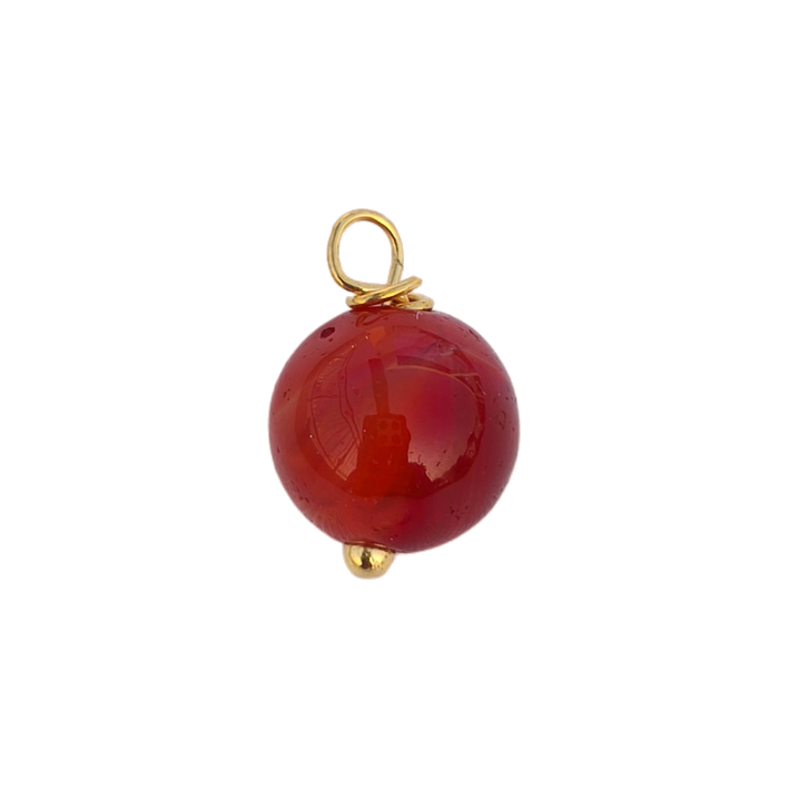 Red ball charm