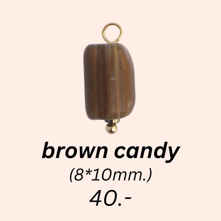 Brown candy charm