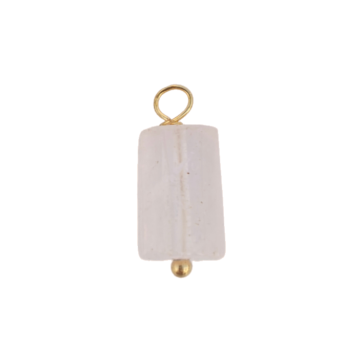 Clear quartz charm