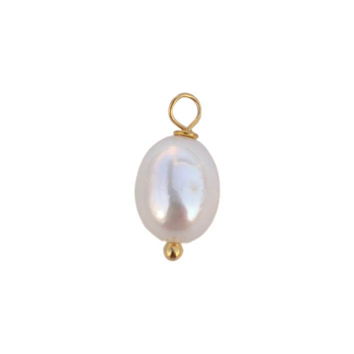 White pearl charm