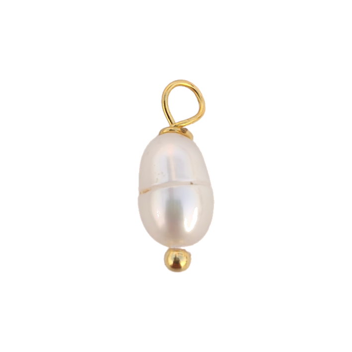 M white pearl charm