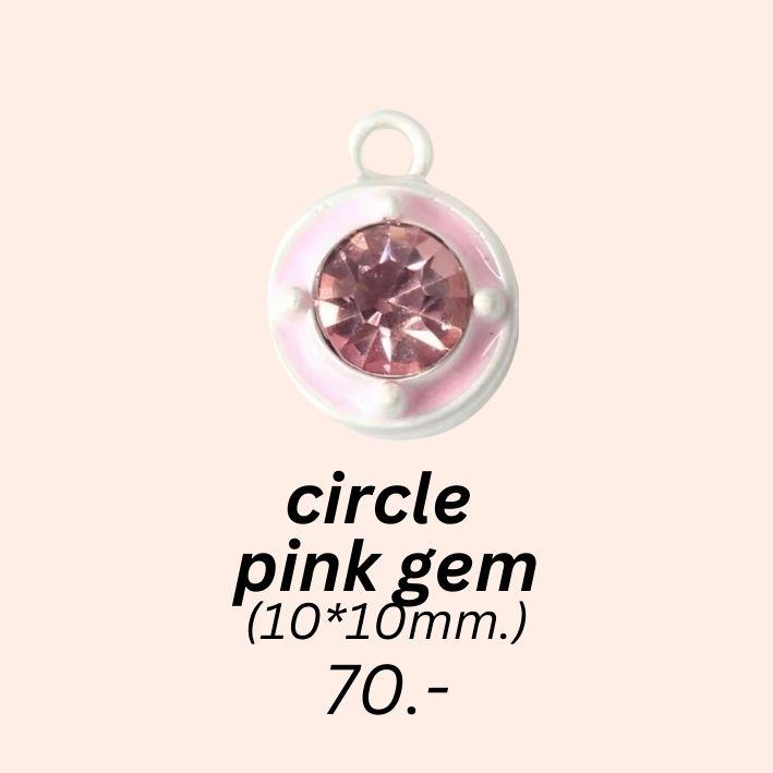 Pink butterfly charm