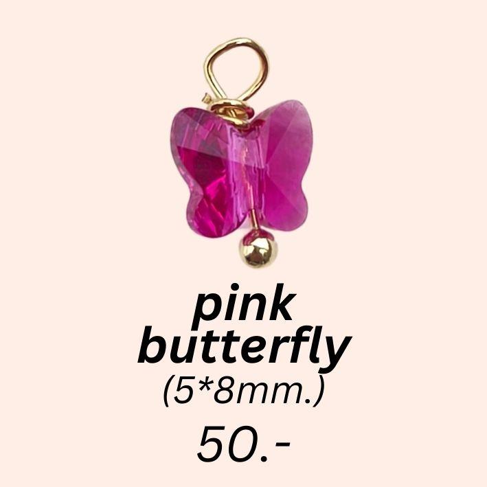 Red diamond rectangular gem charm