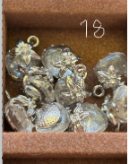 White Strawberries charm