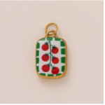 Cherry Tomato Square charm