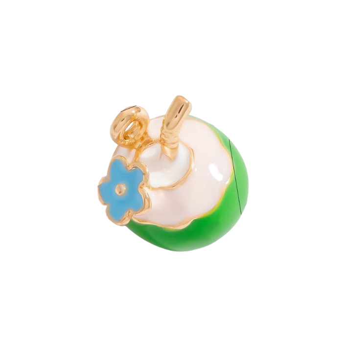 Coconut juice charm