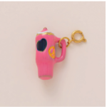 Pink Water Tumbler charm