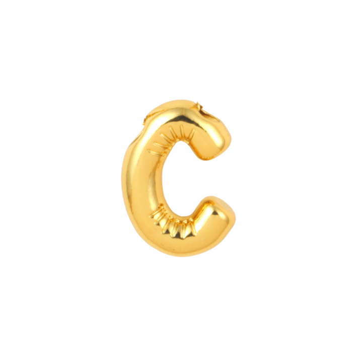 Balloon letter C charm