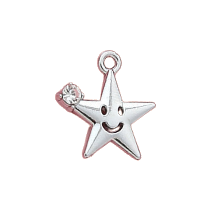 diamond star charm