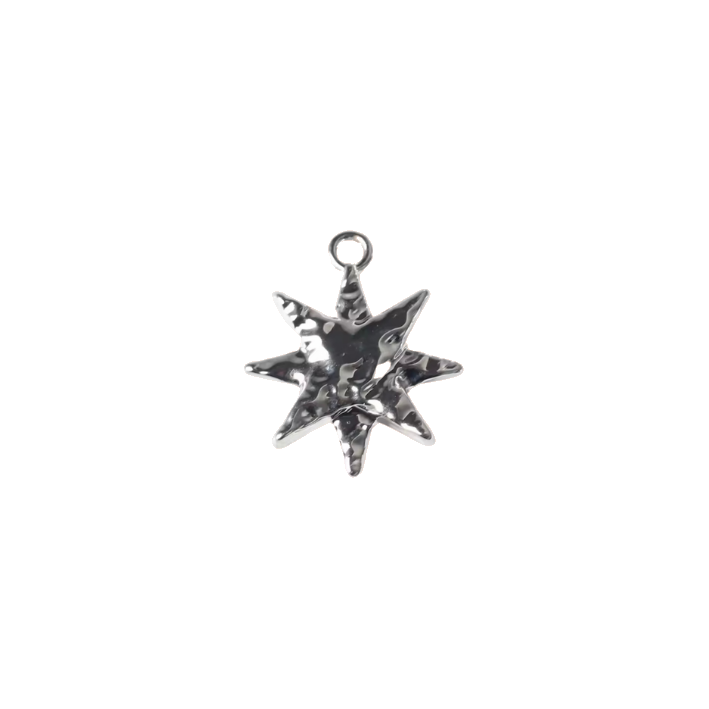 silver 
y2k star charm