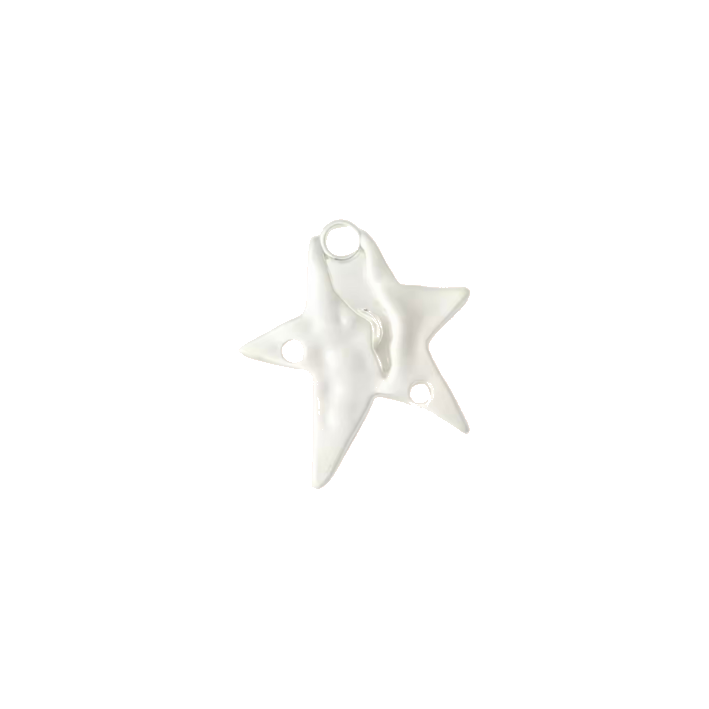white star 
alien charm