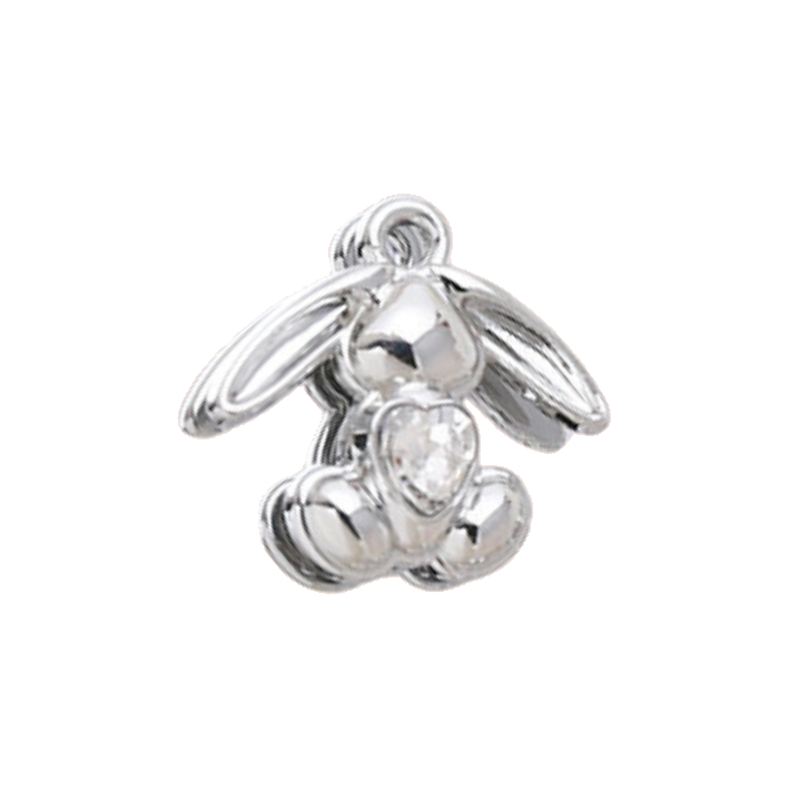 diamond rabbit charm