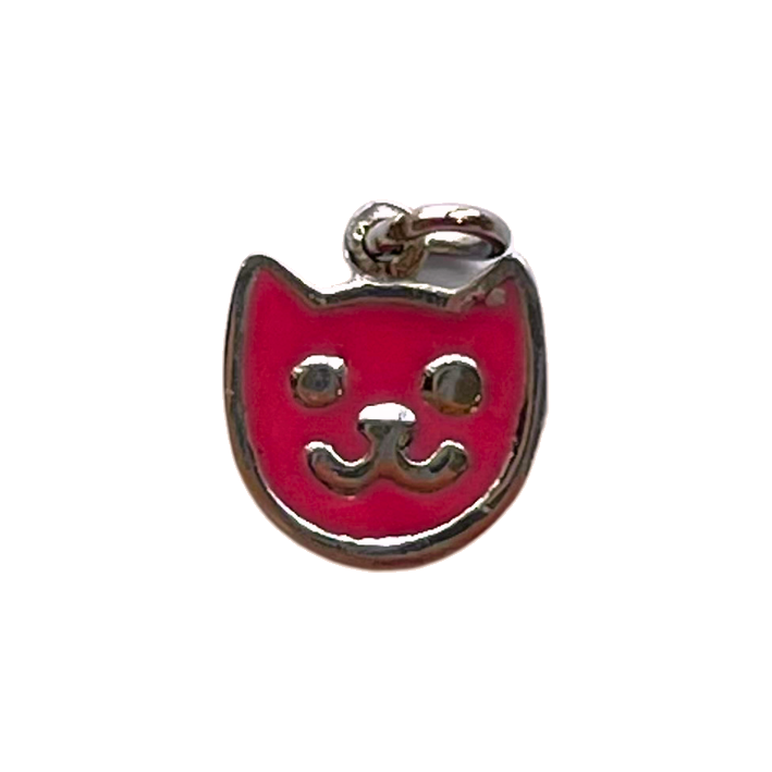 cat face charm