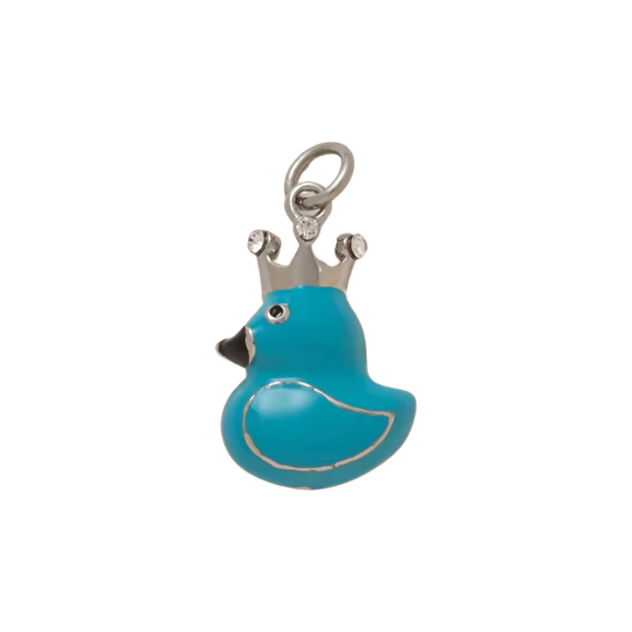 blue king duck charm
