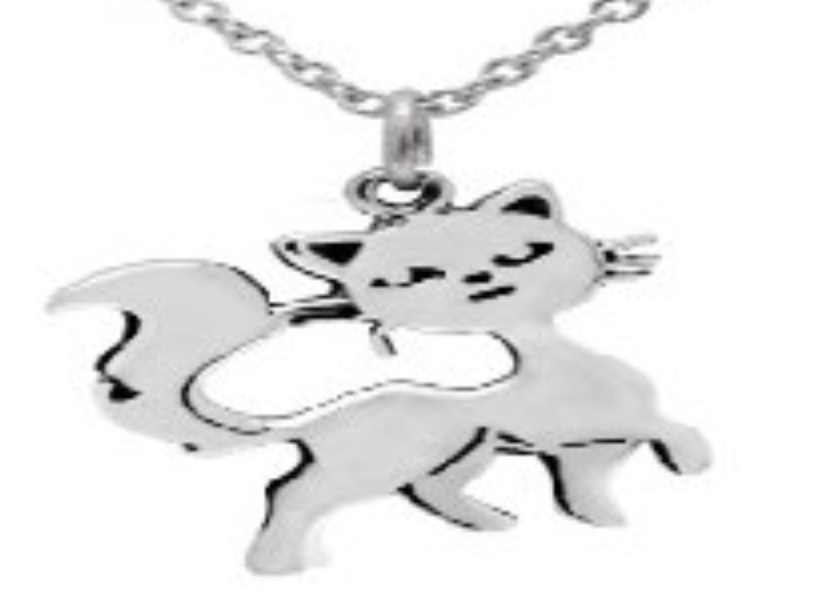 walking cat charm