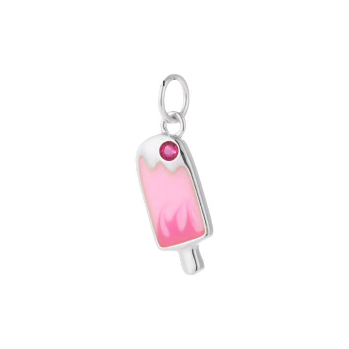 Ice-cream silver charm