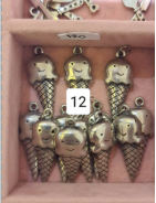 Ice-cream cone charm