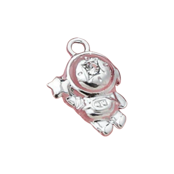 astronaut 
silver charm