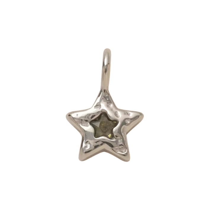 diamond y2k star charm